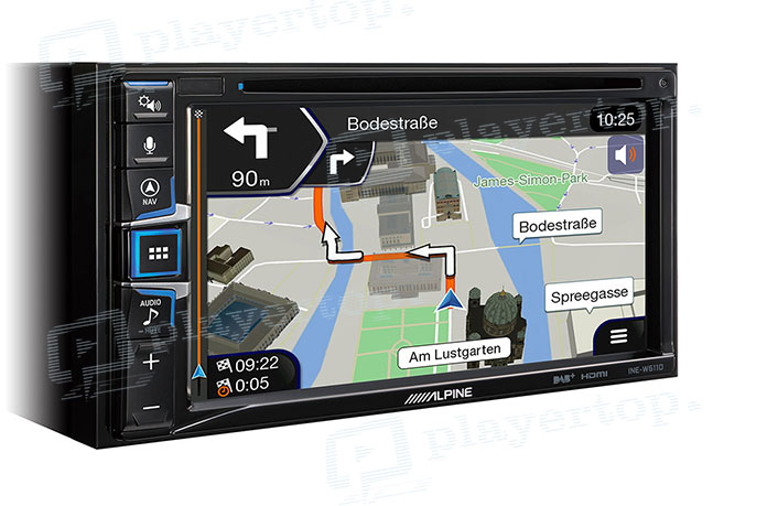 autoradio 2 din dab gps